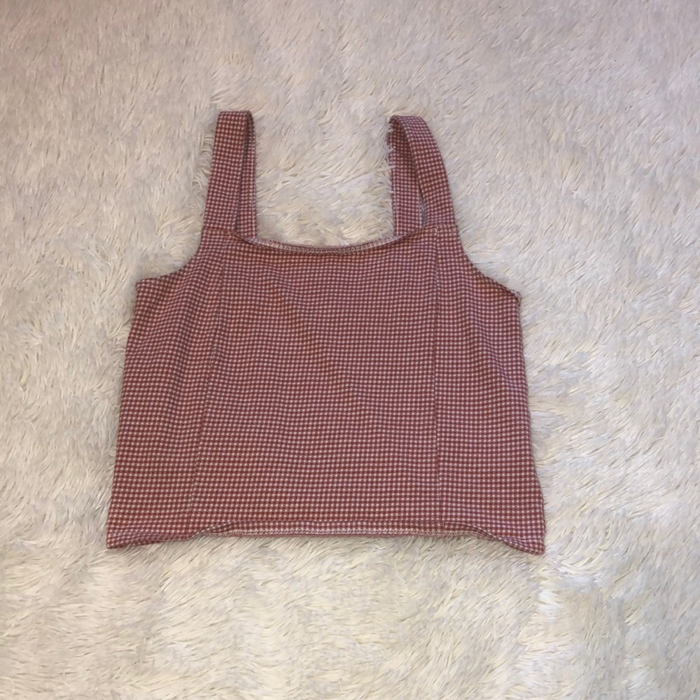 American Eagle size S women’s small plaid tank top